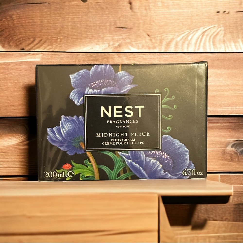 Nest Fragrances Midnight Fleur Body Cream 6.7 fl oz 200ML FACTORY SEALED RARE